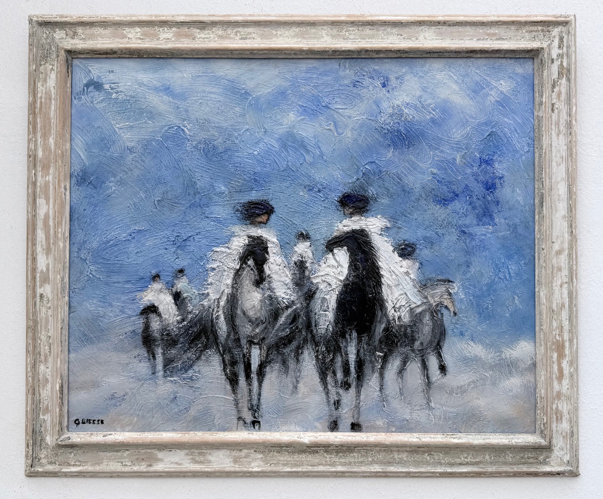 " Riding At Dawn " Claude Quiesse ( 1938 - )