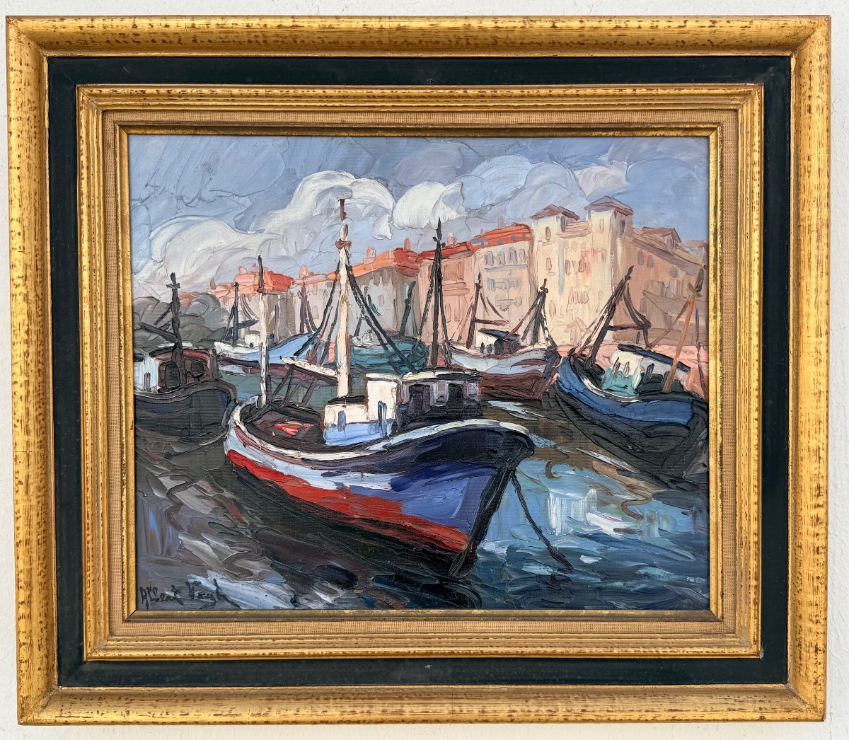 Low Tide At The Port Of Saint Jean De Luz