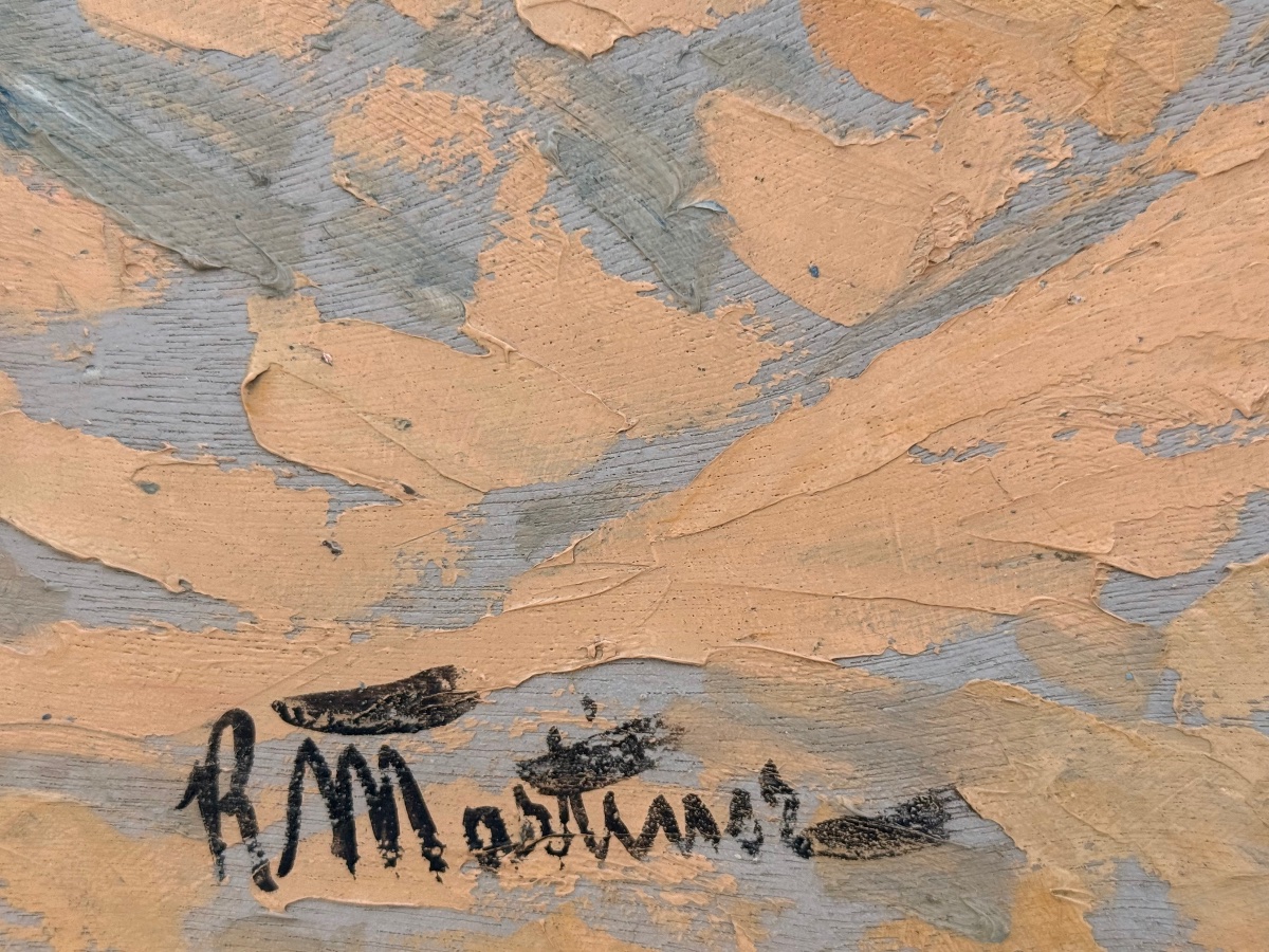 " Ramasseur de Sable " Martinez Raymond ( 1898 - 1969 )-photo-2