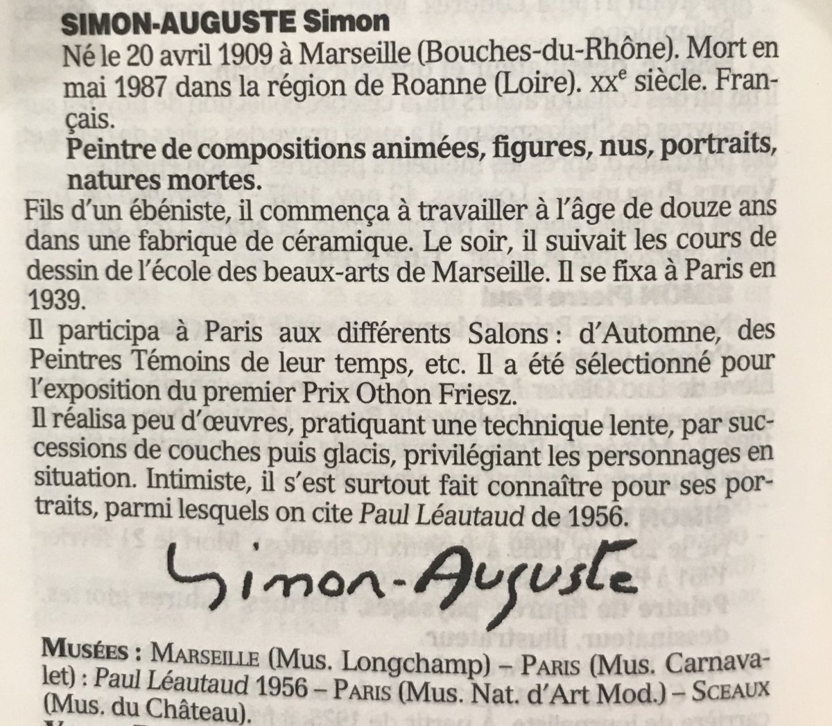 Simon Auguste (1909 - 1987)-photo-1