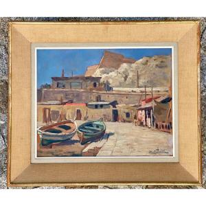 “around Marseille” Vilalta Michel (1871 - 1942)