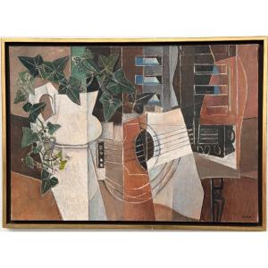 "ivy And Mandolin" 1975 Georges Dayez (1907 - 1991)