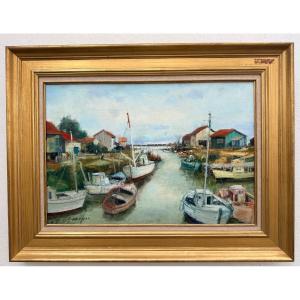 "île d'Oléron" 1973 Marcel Cramoysan (1915–2007)