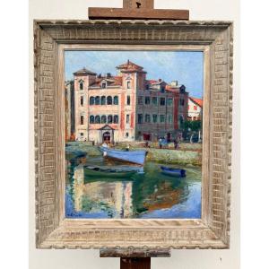 "the House Of The Infanta, Port Of Saint-jean-de-luz" Pierre Almes (1880–1944)