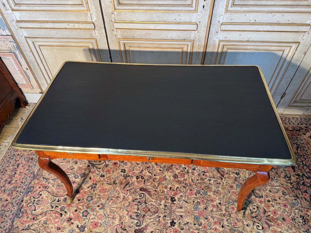 Bureau Plat D époque Régence  Début 18eme -photo-5