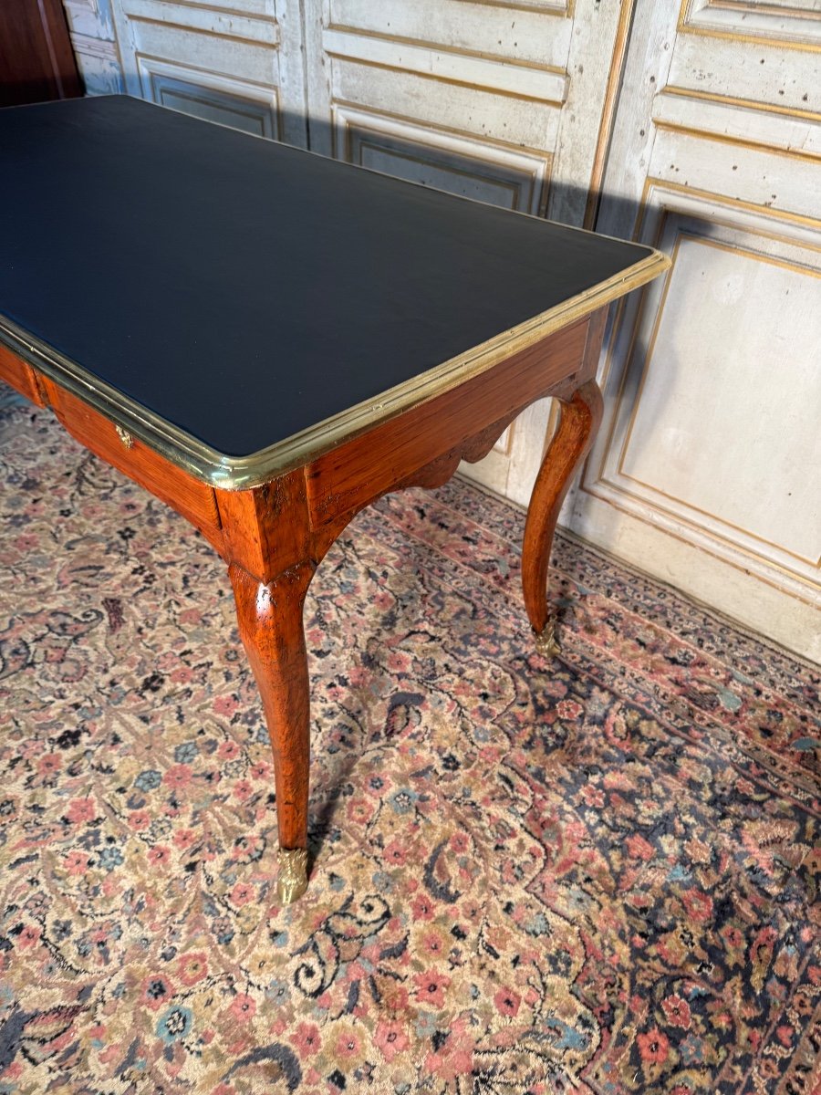 Bureau Plat D époque Régence  Début 18eme -photo-7