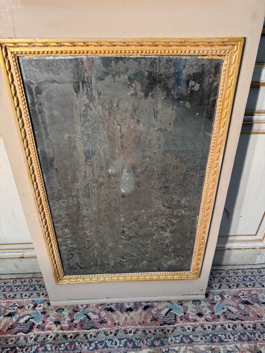 Small 18th Century Louis XVI Period Trumeau -photo-1