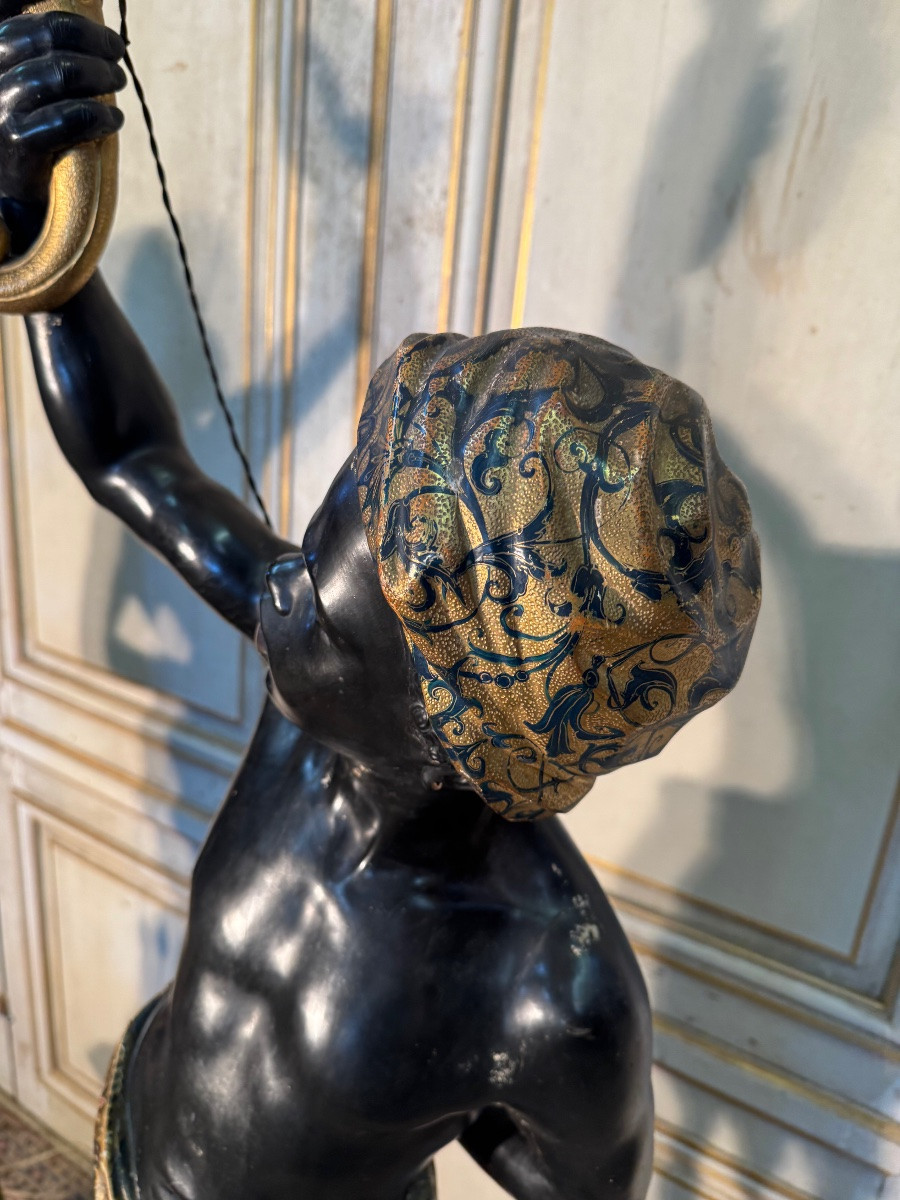Pair Of Nubian Venice 19th -photo-1