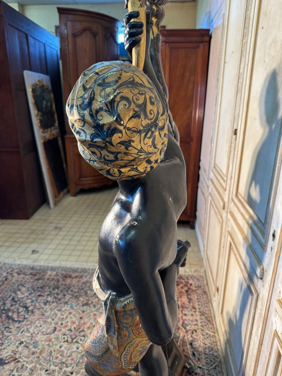 Pair Of Nubian Venice 19th -photo-6