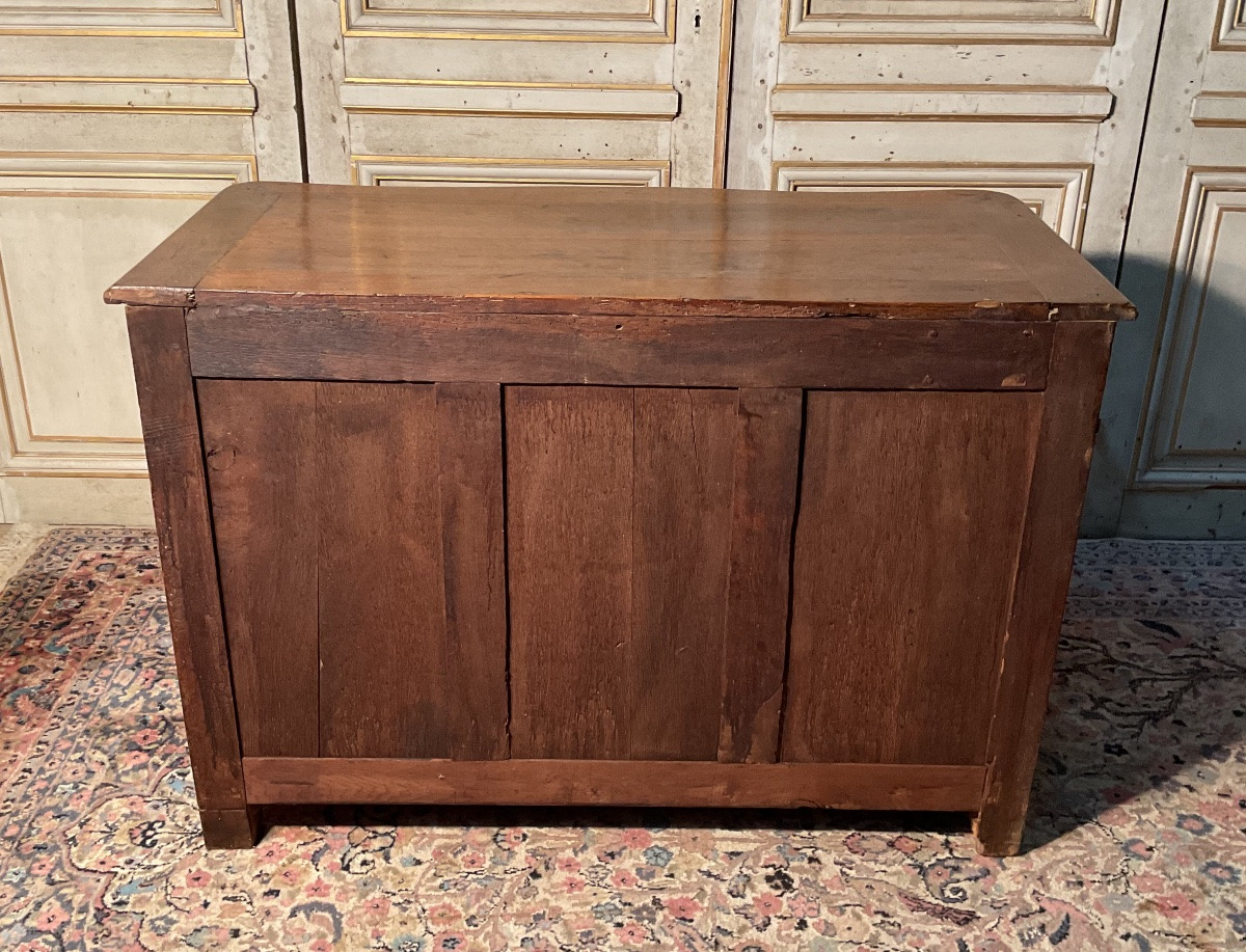 Commode parisienne en chêne 18 eme -photo-4