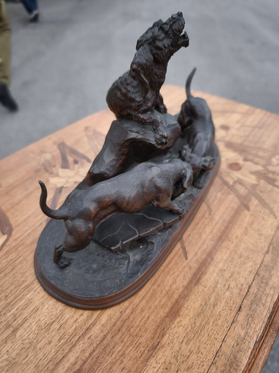 Jules Moigniez Animal Bronze, 19th Century -photo-3
