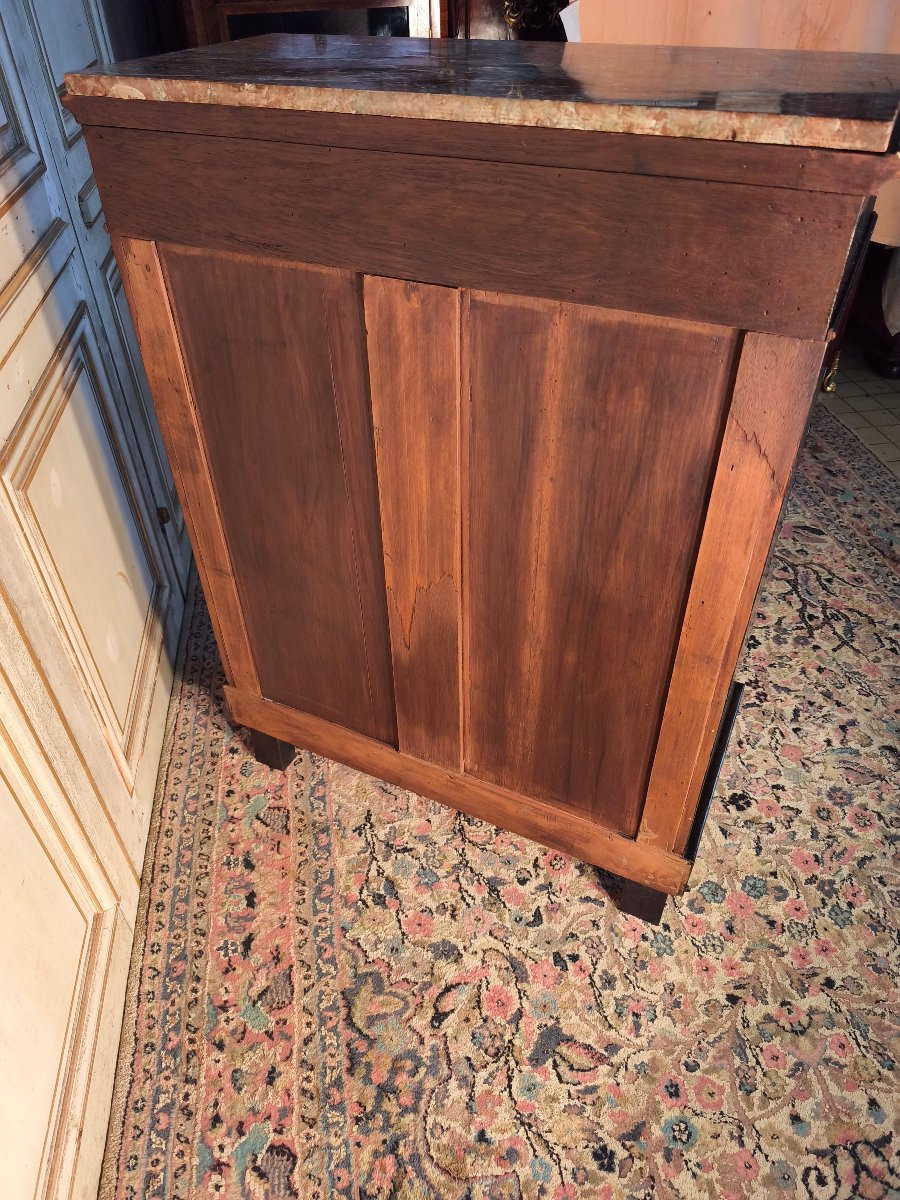 Napoleon III Furniture In Fine 19th Century Marquetry -photo-6