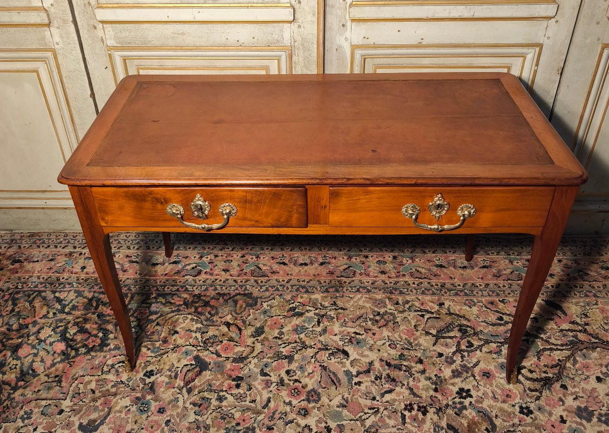 Louis XV Period 18th Century Bureau Plat -photo-2