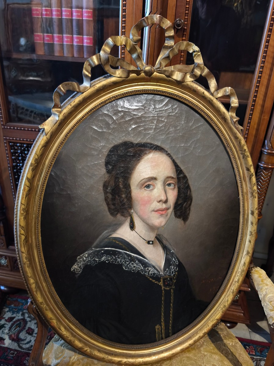 Tableau HST portrait 19 ème 