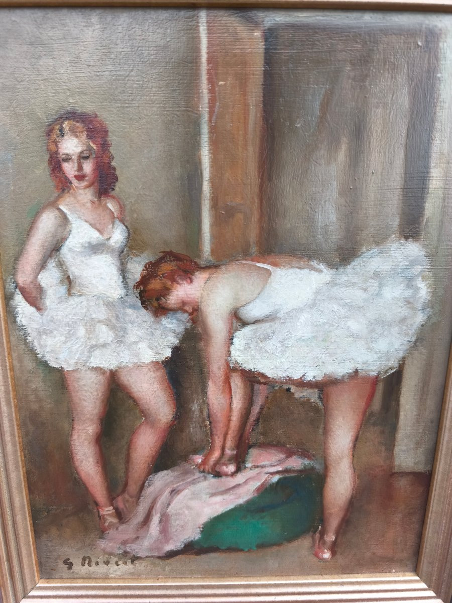 Tableau HSP les ballerines par Georgette NIVERT -photo-2