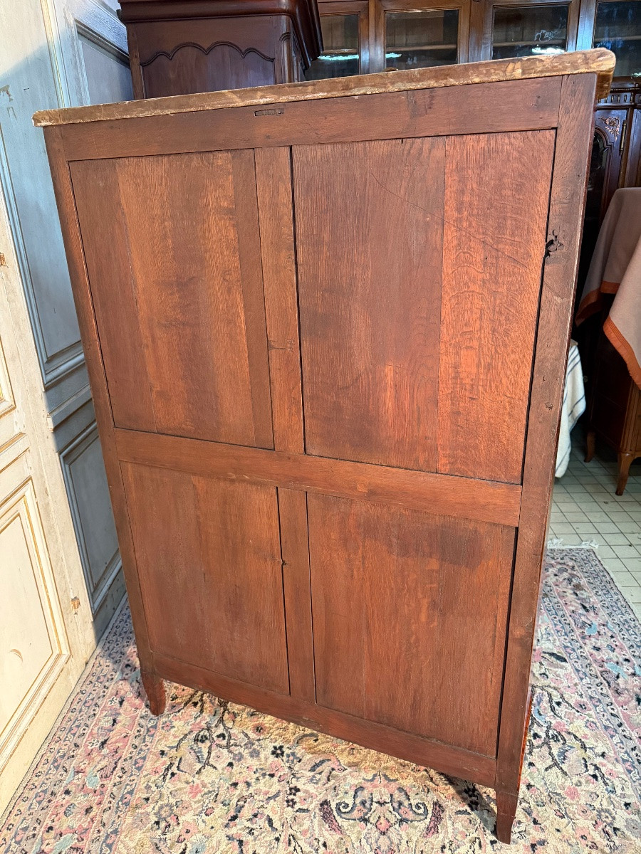 Louis XV Marquetry Bookcase, 18th Century -photo-7