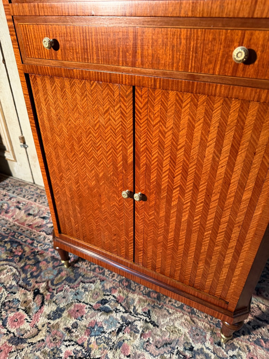 Display Cabinet Stamped Haentges Frères Paris -photo-2