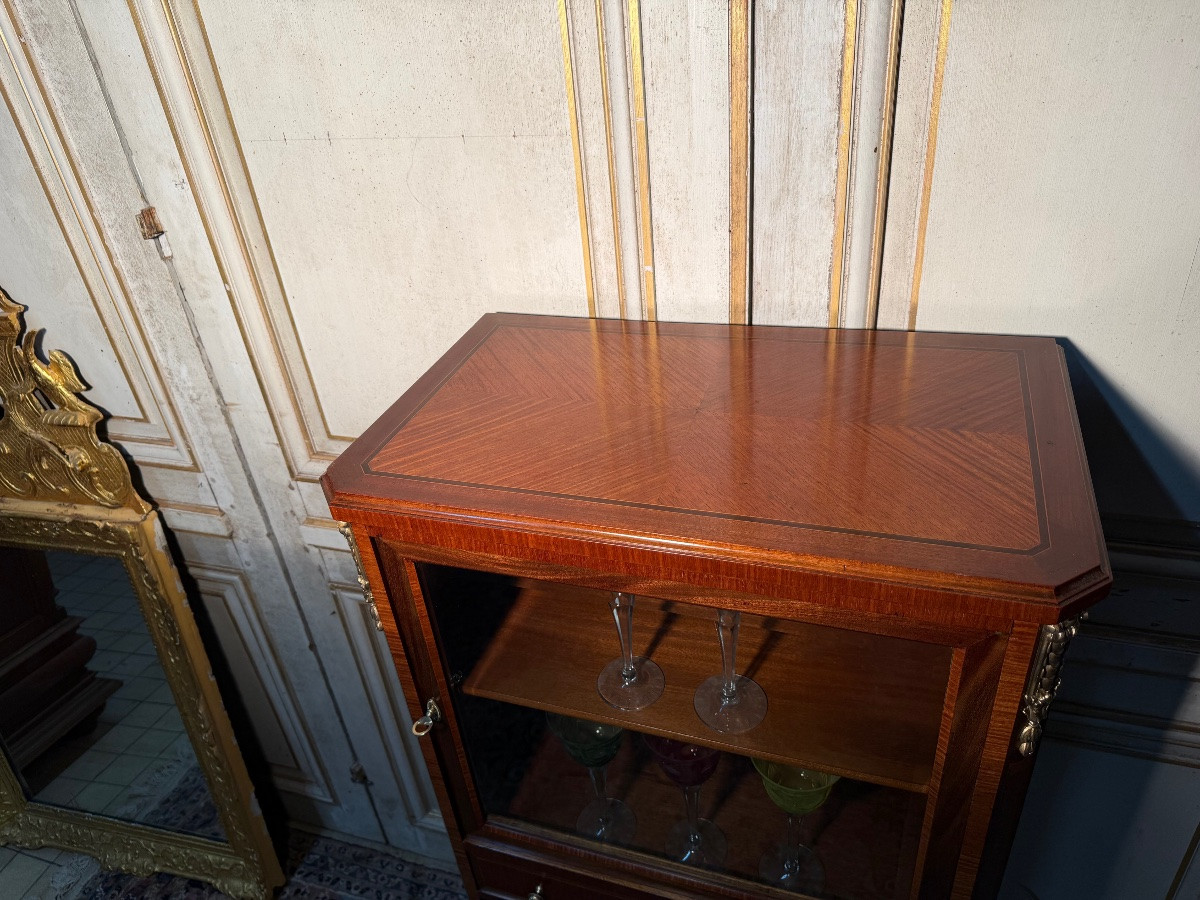 Display Cabinet Stamped Haentges Frères Paris -photo-4