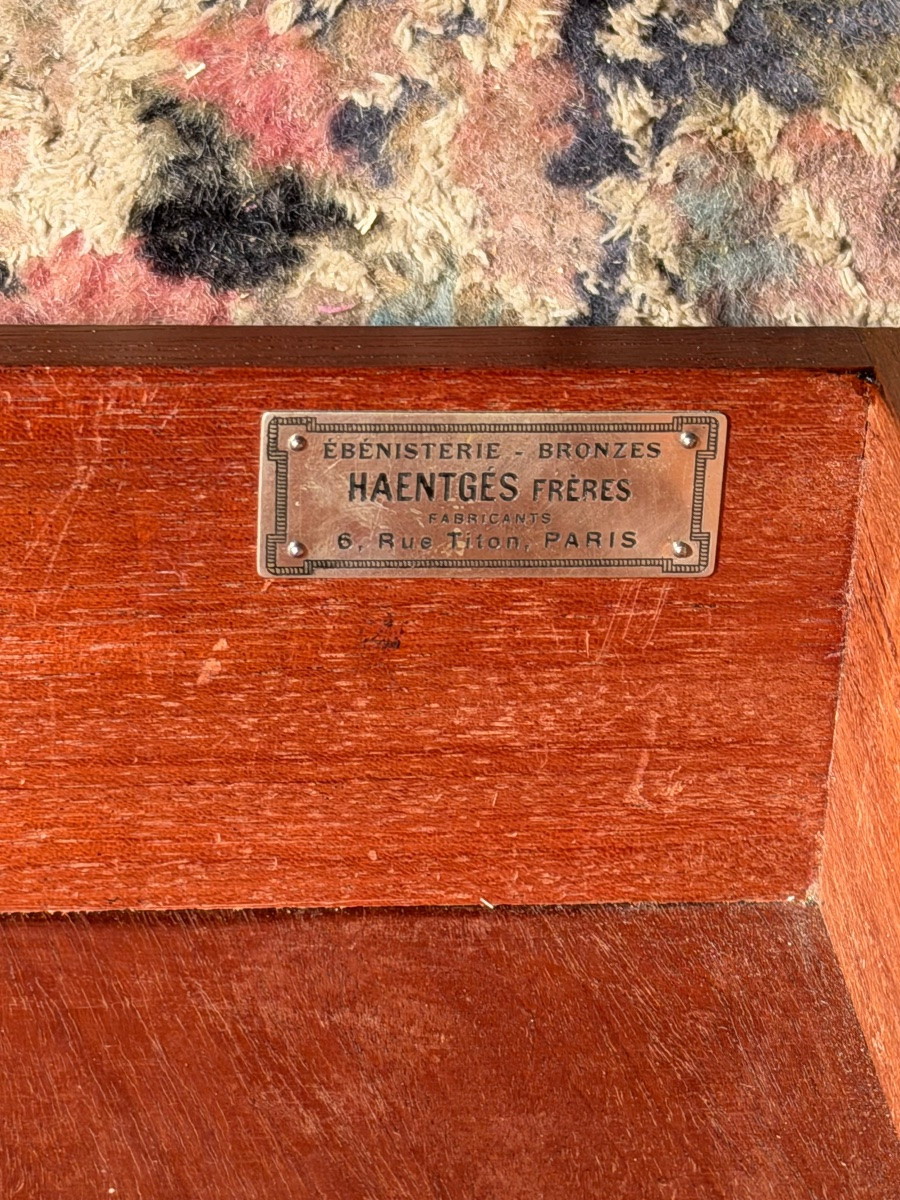 Display Cabinet Stamped Haentges Frères Paris -photo-6