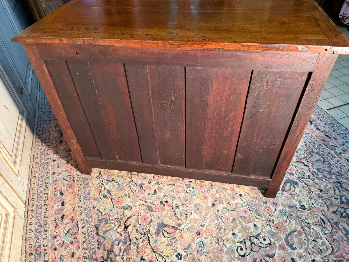 Early 18th Century Walnut Commode, Mazarine Style -photo-4