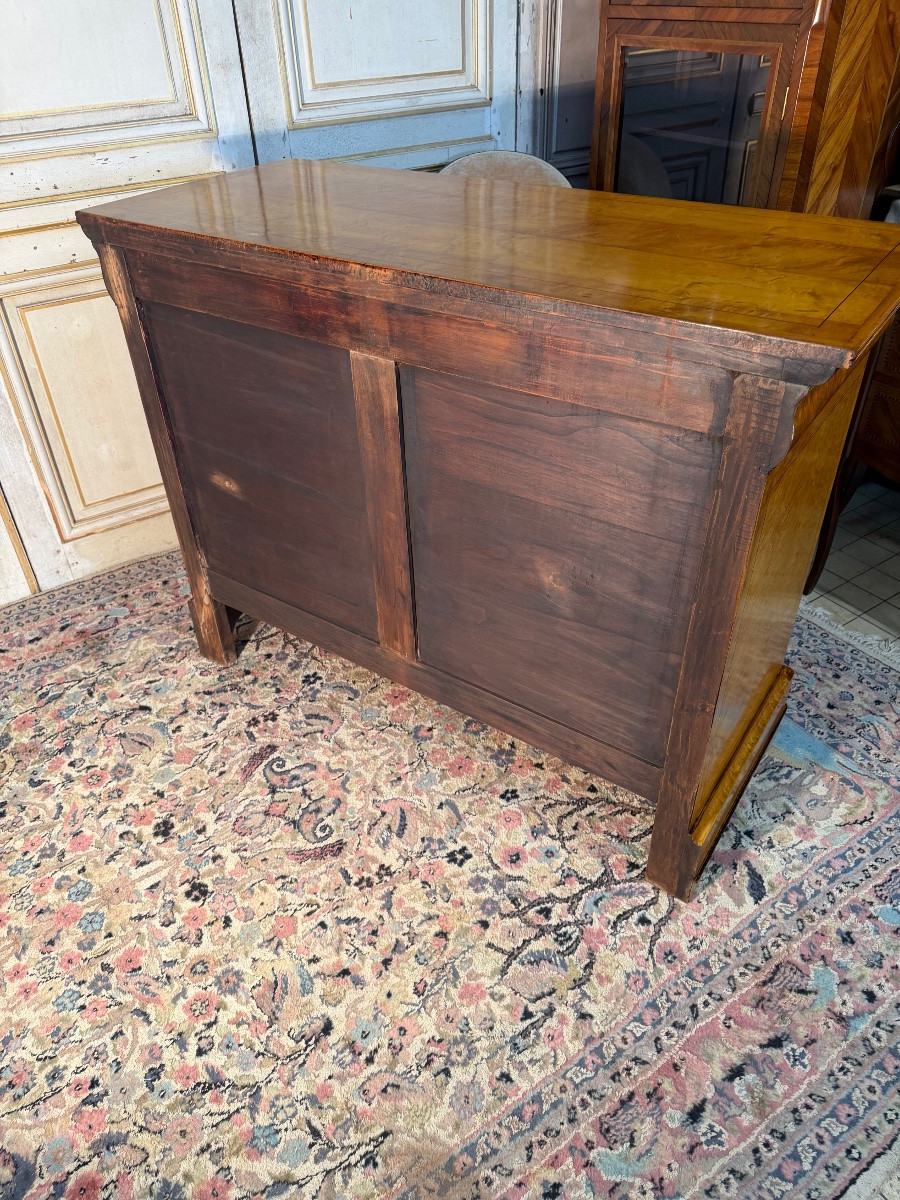 Commode Charles x en érable moucheté -photo-4