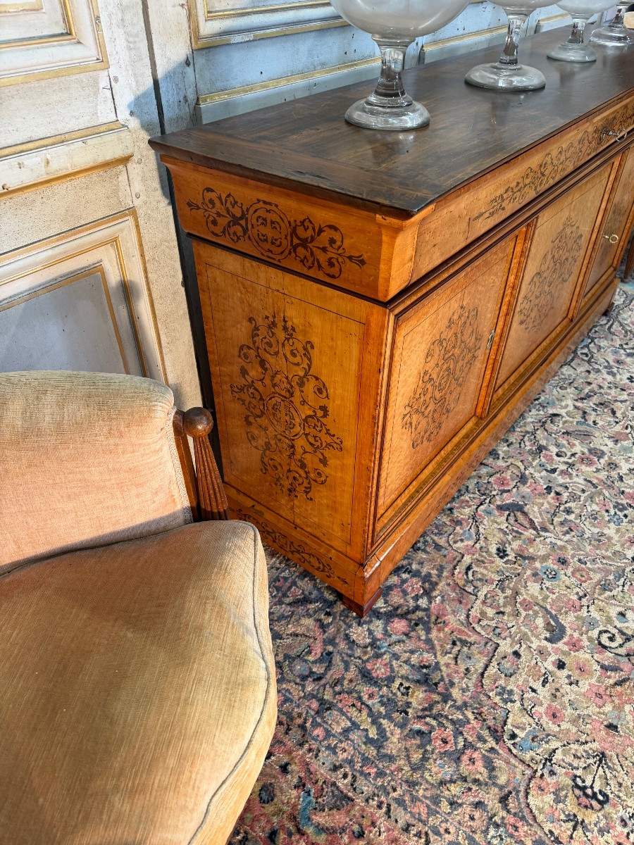 Enfilade d époque Charles X 19 eme -photo-4