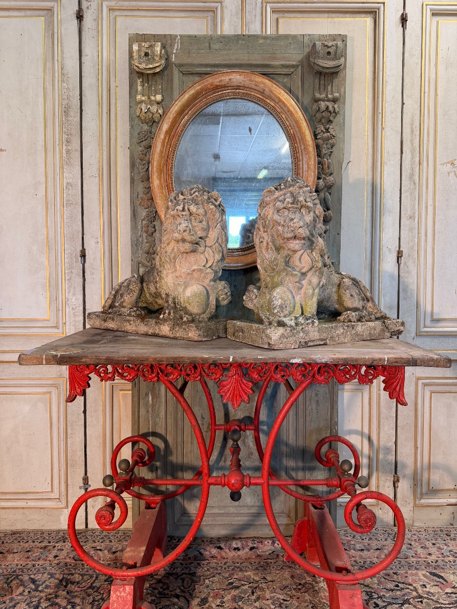 Antique Butcher's Table-photo-2