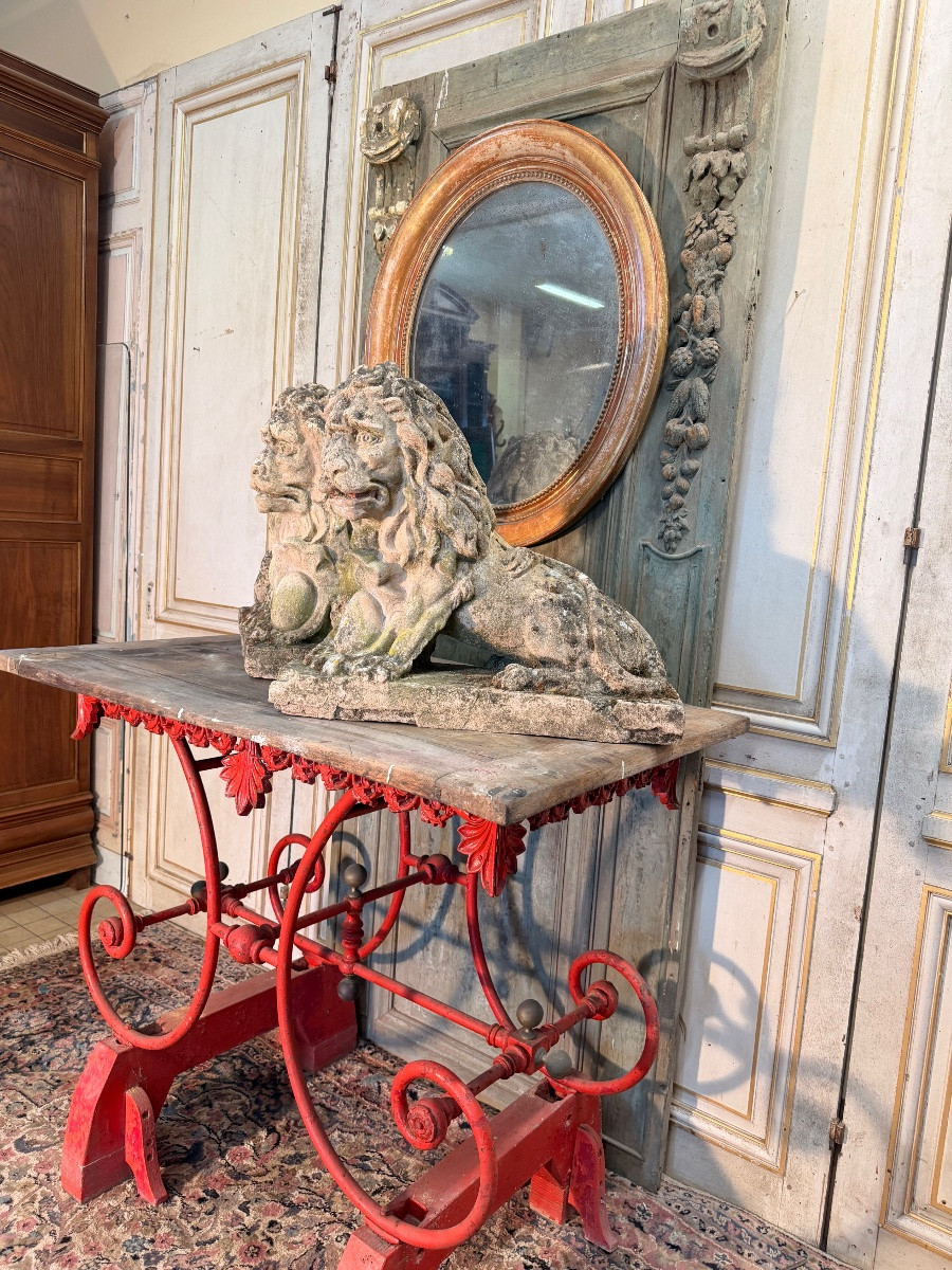 Antique Butcher's Table-photo-3