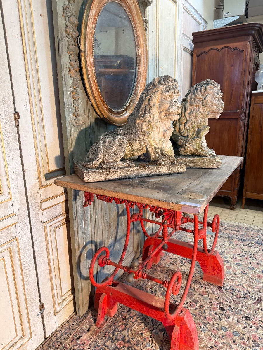 Antique Butcher's Table-photo-1