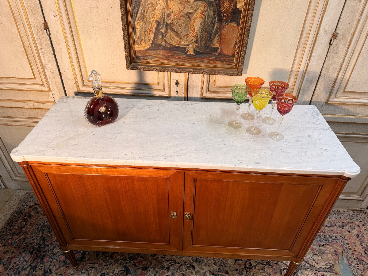 Buffet argentier de style Louis XVI dans le goût de mailfert-photo-2