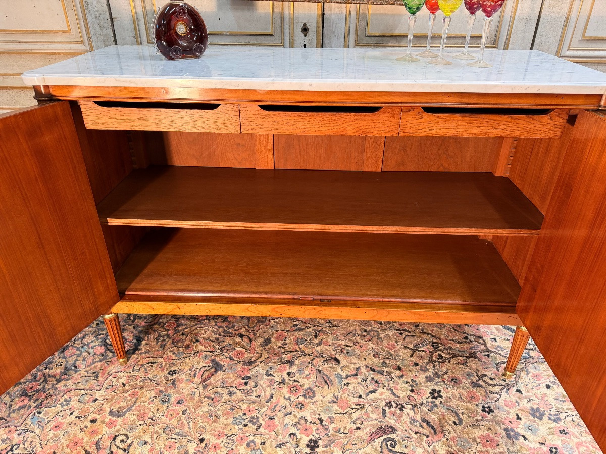Buffet argentier de style Louis XVI dans le goût de mailfert-photo-4