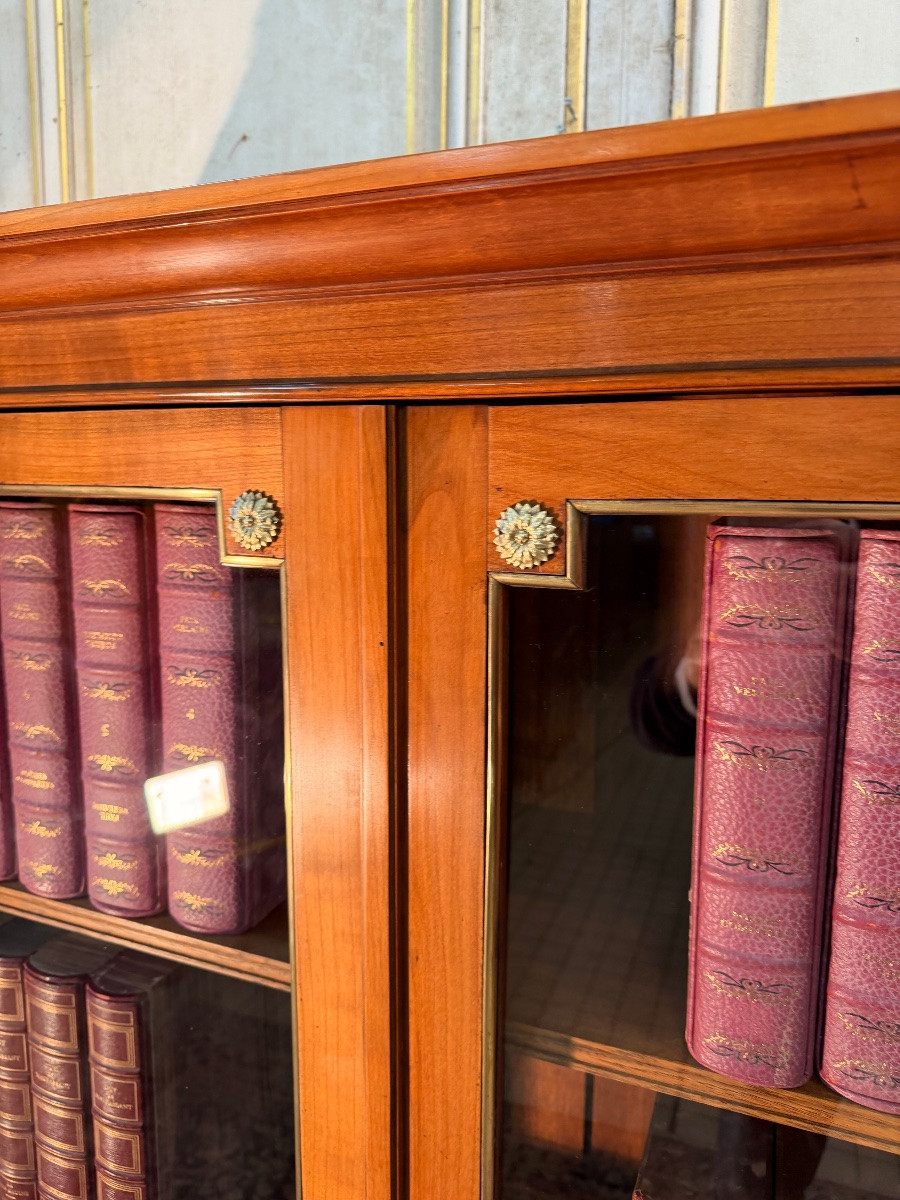 Bibliothèque de style Louis XVI estampillee André Mailfert-photo-1