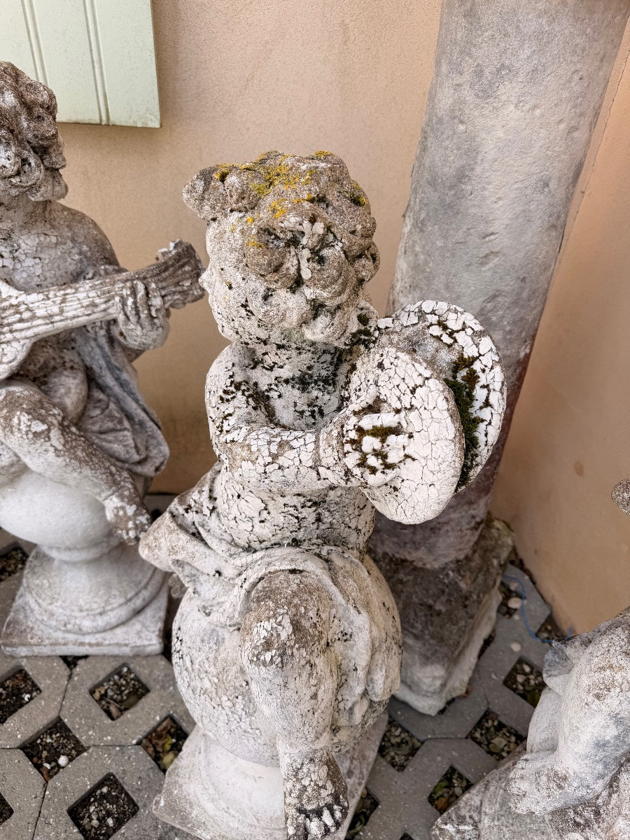 3 Garden Putty Statue-photo-2