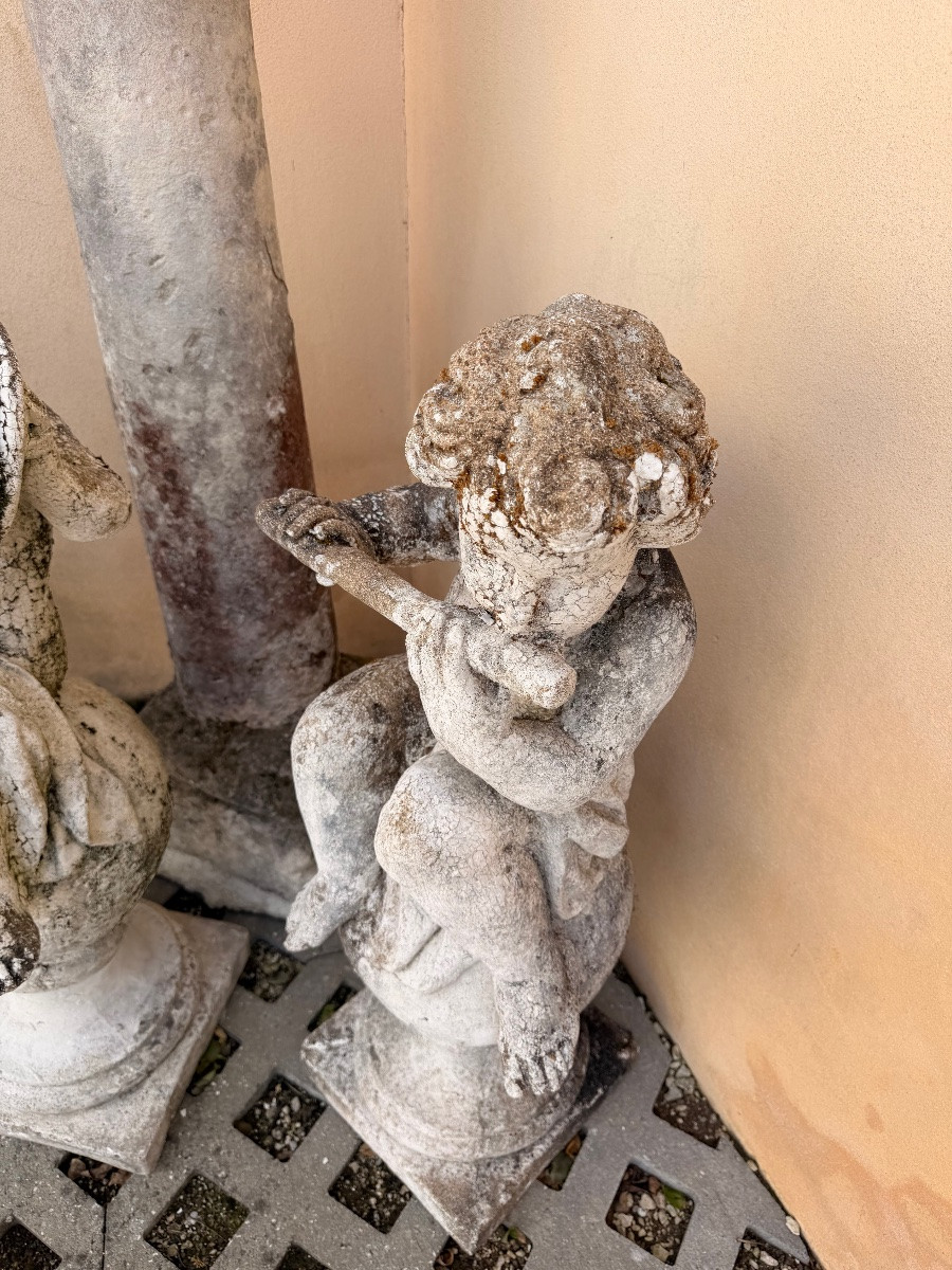 3 Garden Putty Statue-photo-3