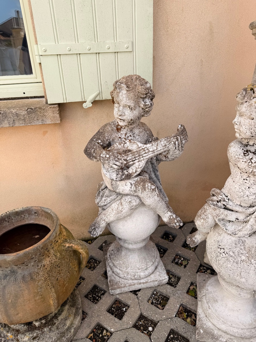3 Garden Putty Statue-photo-7