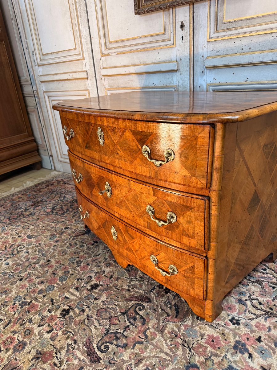 Commode Louis XIV en marqueterie -photo-7