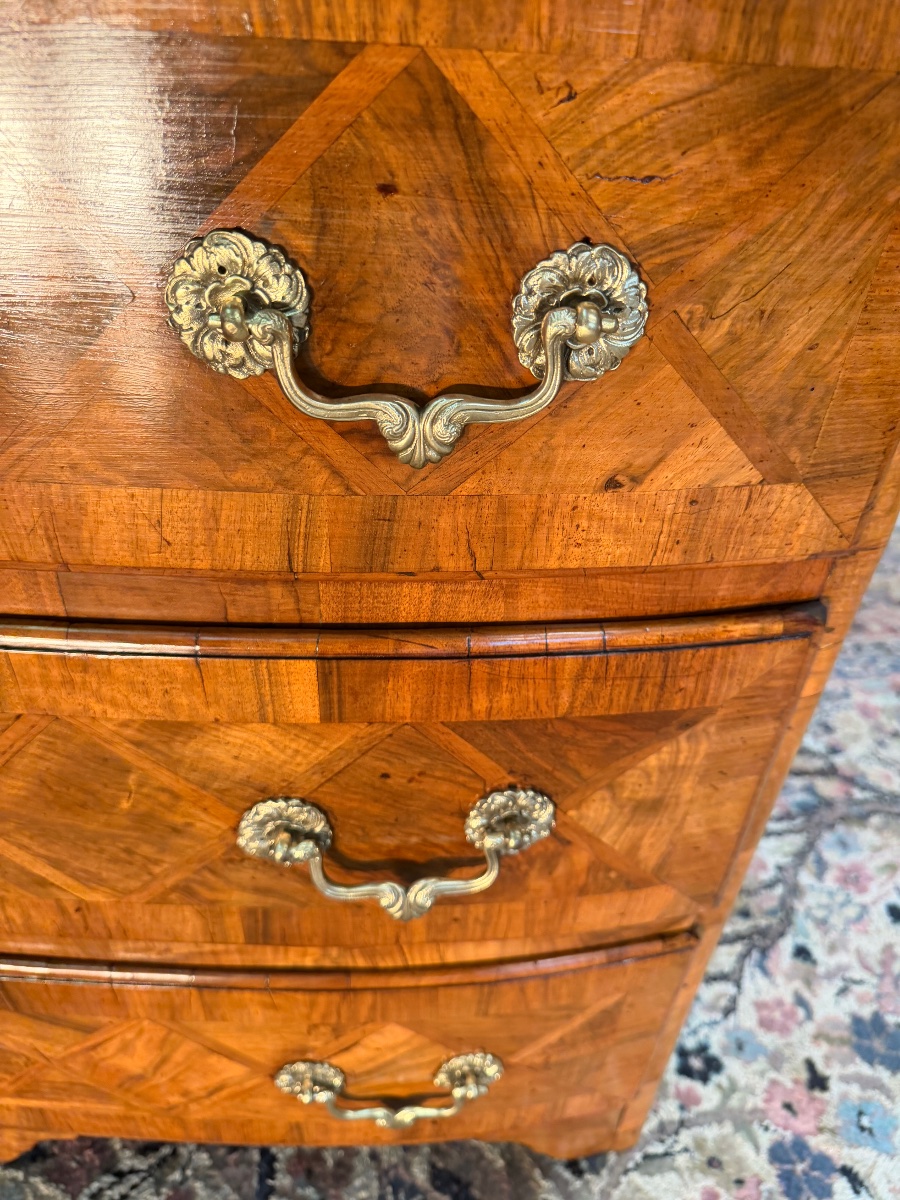 Commode Louis XIV en marqueterie -photo-8