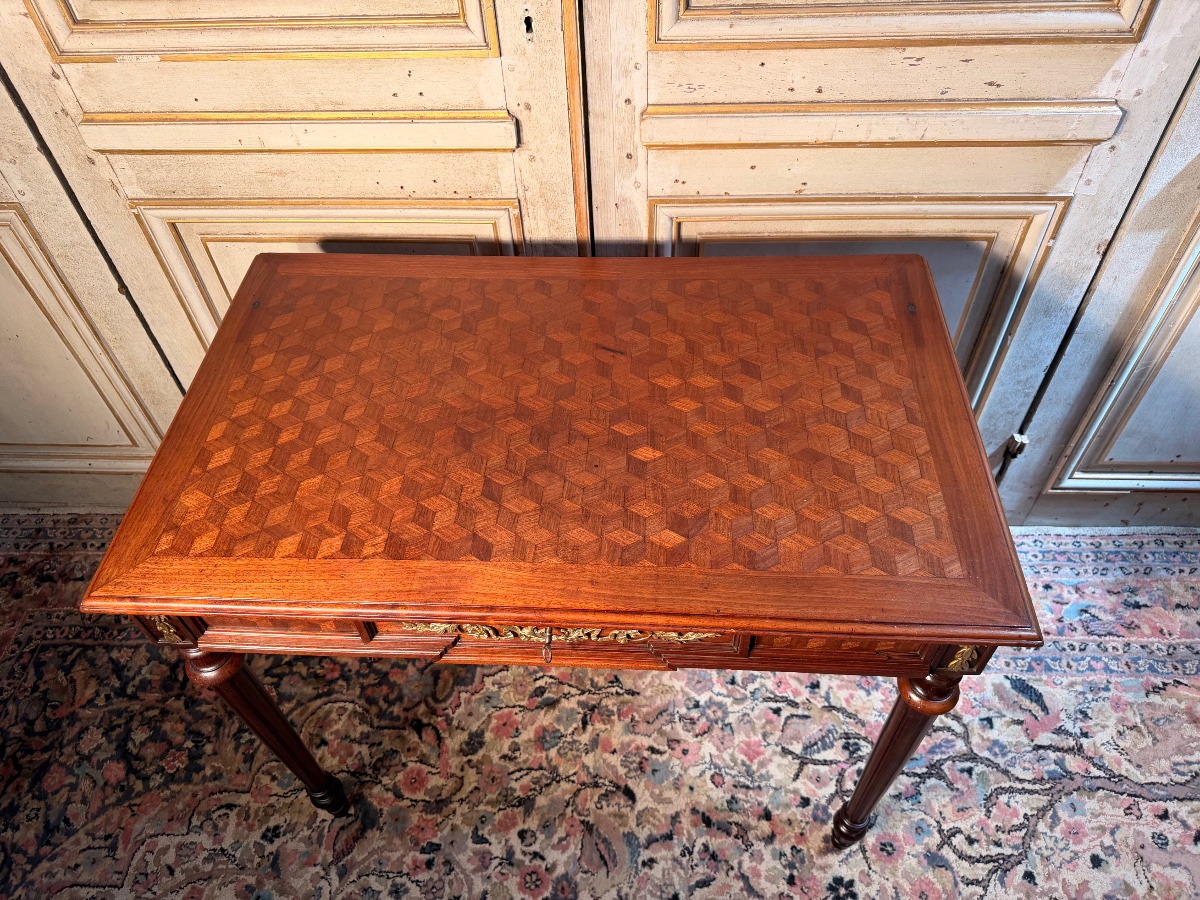 Napoleon III-style Desk In The Sormani Style -photo-2
