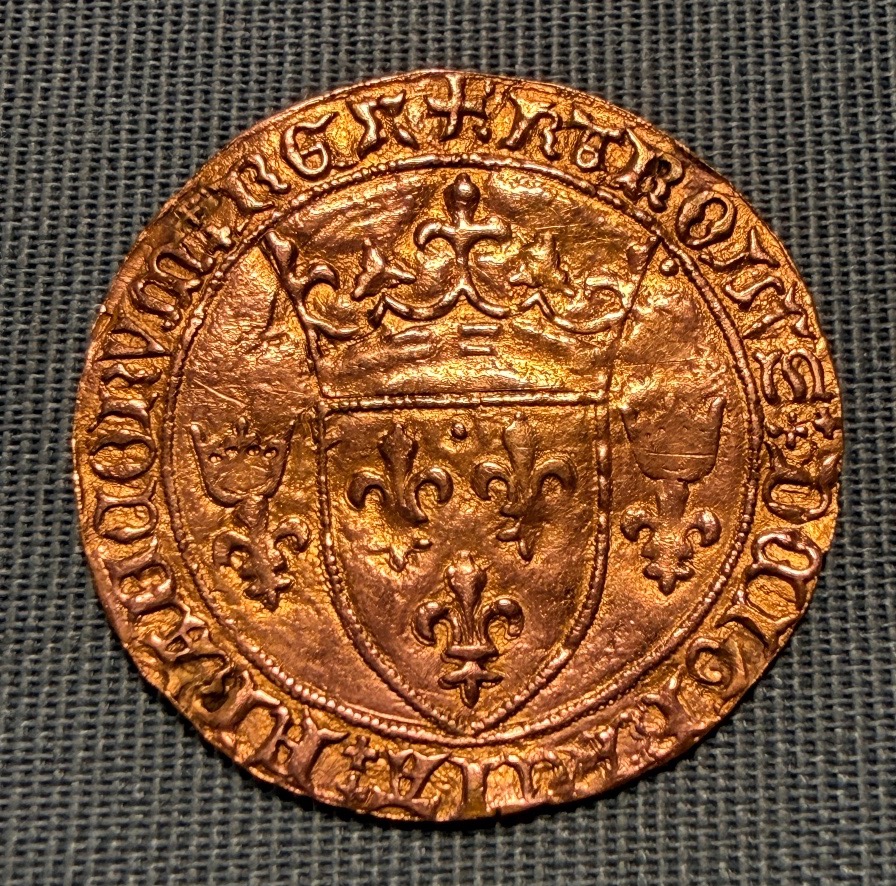 Écu d or Louis XI a la couronne 
