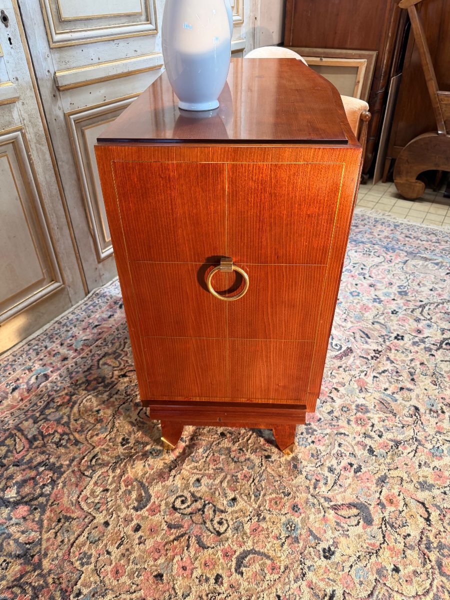 Commode Art Déco 1930-1940 attribuable à Jules Leleu-photo-3