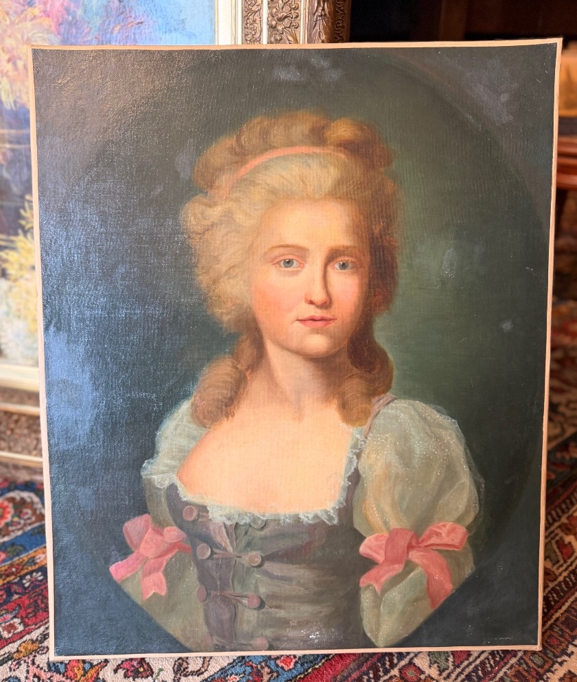 Tableau HST portrait eleguante 
