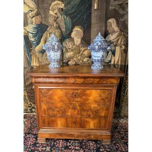 Louis Philippe Commode In Walnut 19 Eme