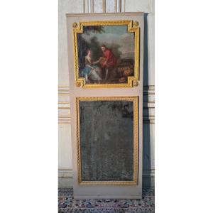 Small 18th Century Louis XVI Period Trumeau 