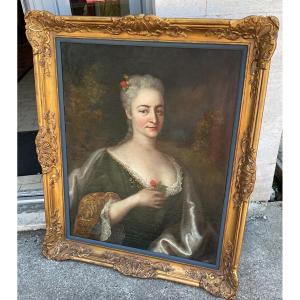  Elegant Hst Portrait Painting From The 18th Century 