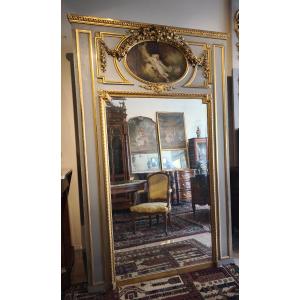Large Louis XVI Style Trumeaux, Late 19th Century 
