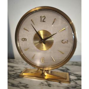 Hermes /jaeger Lecoultre Clock Circa 1950 Art Deco 