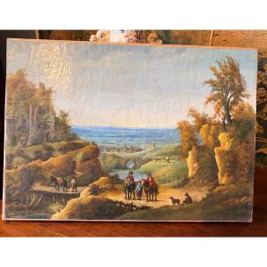 Painting Dutch School 19th Century