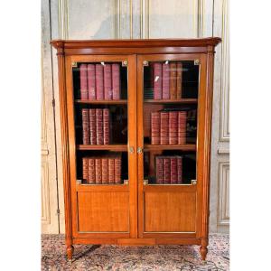 Louis XVI Style Bookcase Stamped André Mailfert