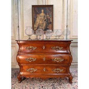 Louis XV Period 18th Century Commode Tombeau