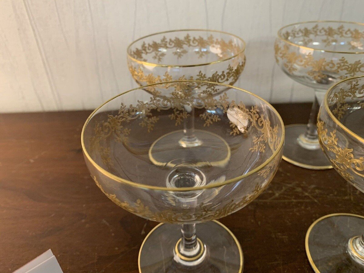 VERRES  A CHAMPAGNE BACCARAT-photo-1